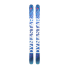 A pair of 2027 Dynastar M-Free 100 ski featuring a 100mm waist width, progressive tip and tail twin-rocker, camber underfoot, and Hybrid Core construction blending poplar wood with polyurethane, as well as full sidewall sandwich construction, fiberglass reinforcements, and a directional sidecut with a tapered tip and tail geometry.