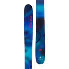 A pair of 2027 Dynastar M-Free 100 ski featuring a 100mm waist width, progressive tip and tail twin-rocker, camber underfoot, and Hybrid Core construction blending poplar wood with polyurethane, as well as full sidewall sandwich construction, fiberglass reinforcements, and a directional sidecut with a tapered tip and tail geometry.
