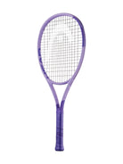 A HEAD Boom Junior 25" Alt high-performance power tennis racket with a matte purple frame designed for kids playing at a competitive level