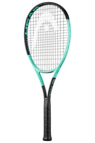 A HEAD Boom MP 2024 high-performance power tennis racket in light blue and black