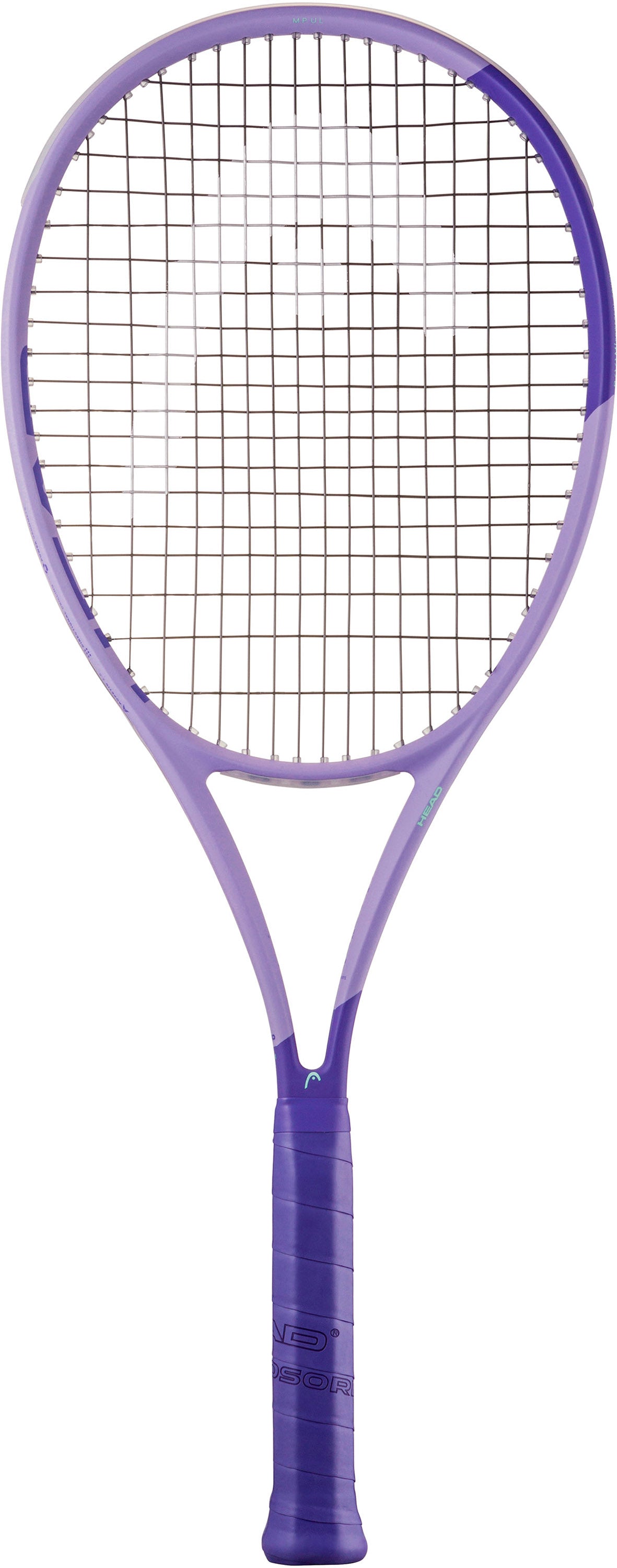 HEAD Boom MPL 2026 high-performance power tennis racket on a white background showcasing the matte purple finish