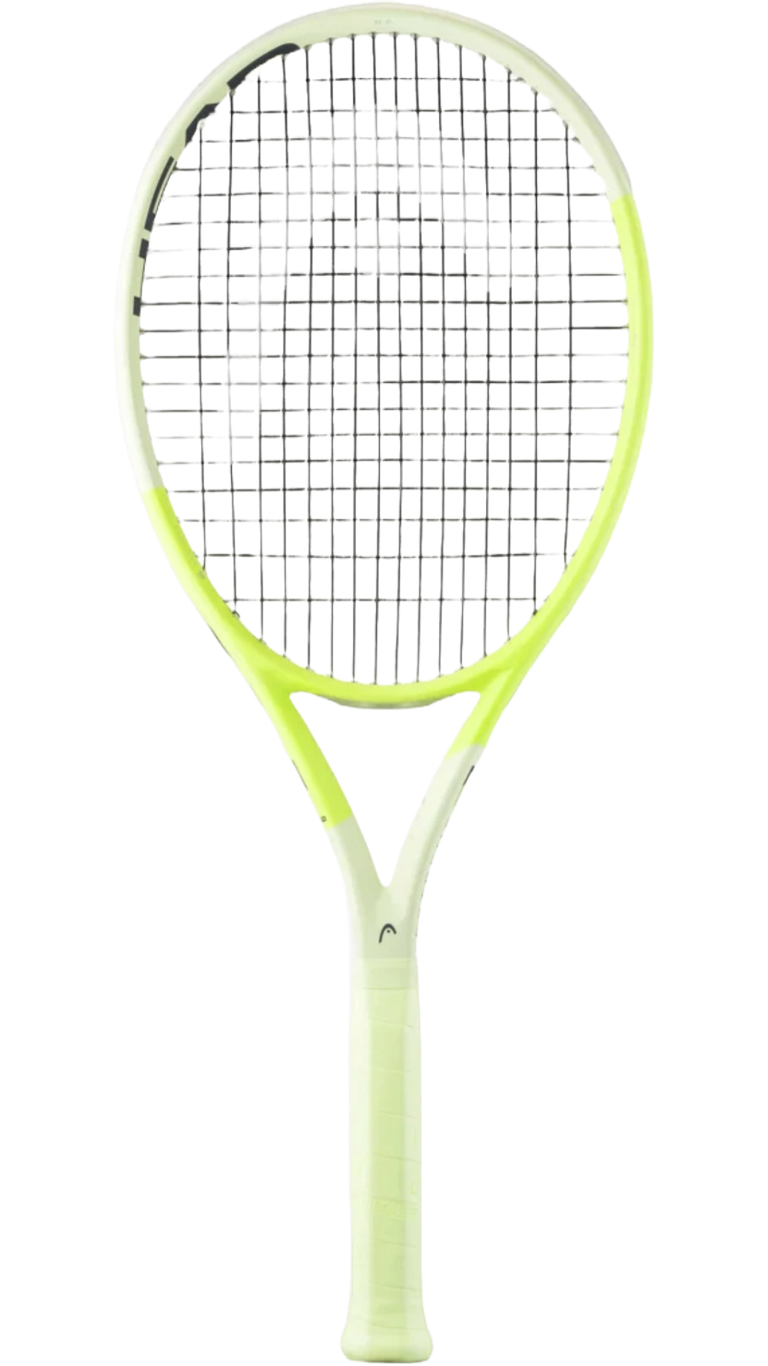A HEAD Extreme high-performance power and spin tennis racket in yellow
