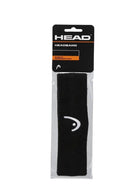 HEAD Logo Tennis Headband featuring soft absorbent fabric, a comfortable stretch fit, moisture management, and logo detailing.
