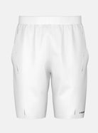 HEAD Men's Performance Tennis Shorts featuring lightweight performance fabric, moisture management, side pockets, and an athletic fit for tennis.