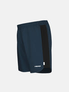 HEAD Men's Power Tennis Shorts featuring lightweight stretch fabric, moisture management, side pockets, and an athletic fit for court performance.