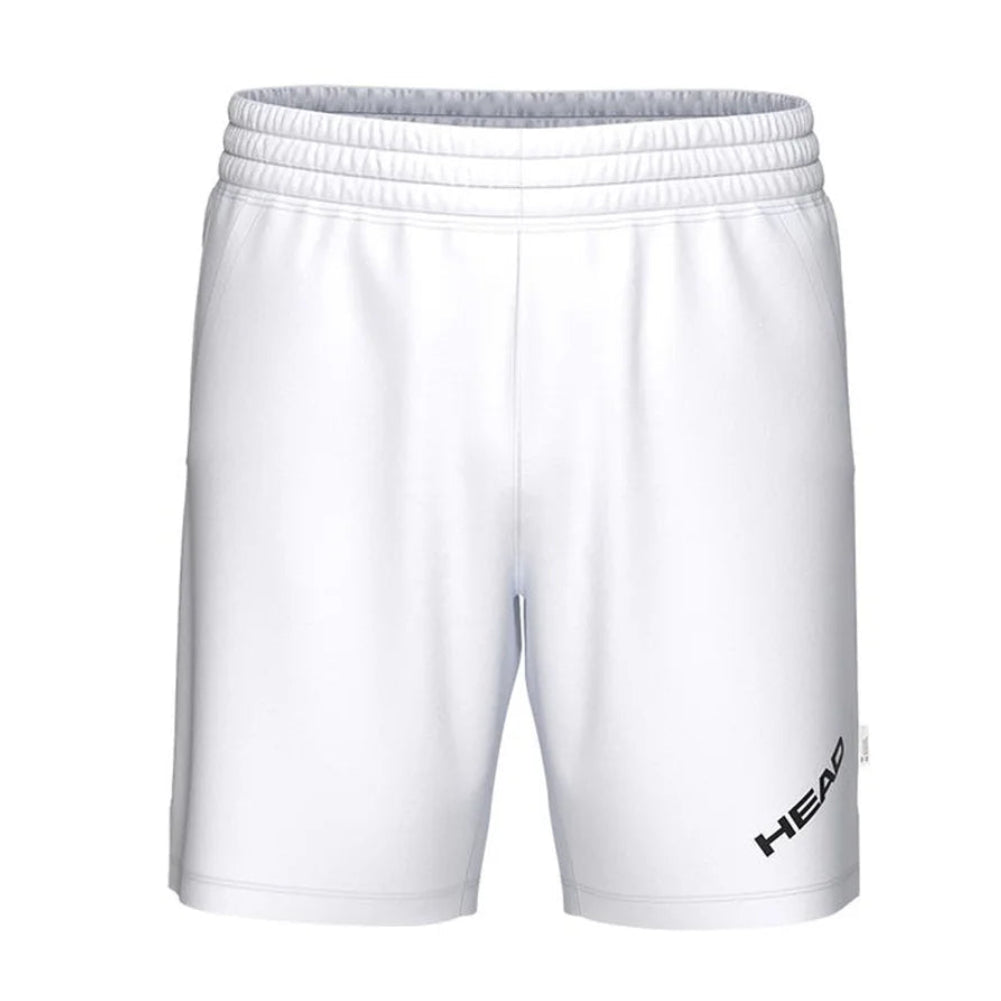 HEAD Men's Pro Tennis Shorts featuring lightweight stretch fabric, moisture management, side pockets, and an athletic fit for competition.