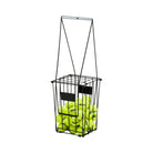 HEAD Ball Basket featuring large-capacity tennis ball storage, durable construction, foldable legs, and easy court-side access.