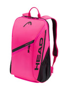 HEAD Tour Backpack 25L featuring dedicated racquet storage, multiple compartments, padded shoulder straps, and durable construction.