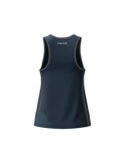 HEAD Women's Club 25 Tech Tennis Tank Top featuring lightweight performance fabric, moisture management, breathable comfort, and an athletic fit.