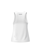 HEAD Women's Club 25 Tech Tennis Tank Top featuring lightweight performance fabric, moisture management, breathable comfort, and an athletic fit.