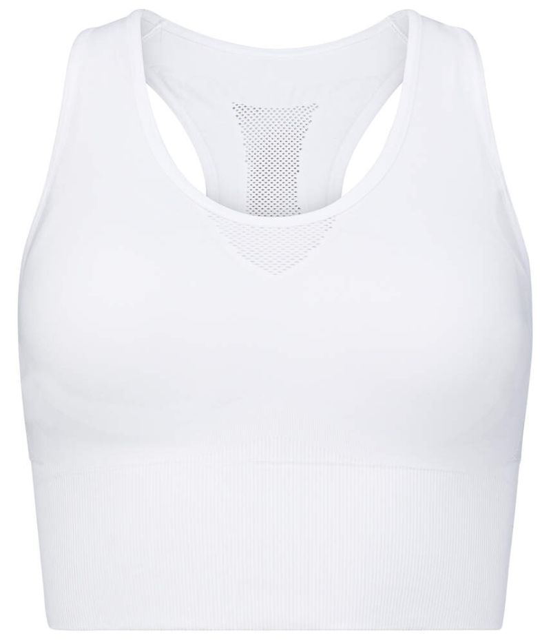 HEAD Women's Flex Seamless Bra featuring seamless construction, flexible stretch support, breathable comfort, and athletic styling.