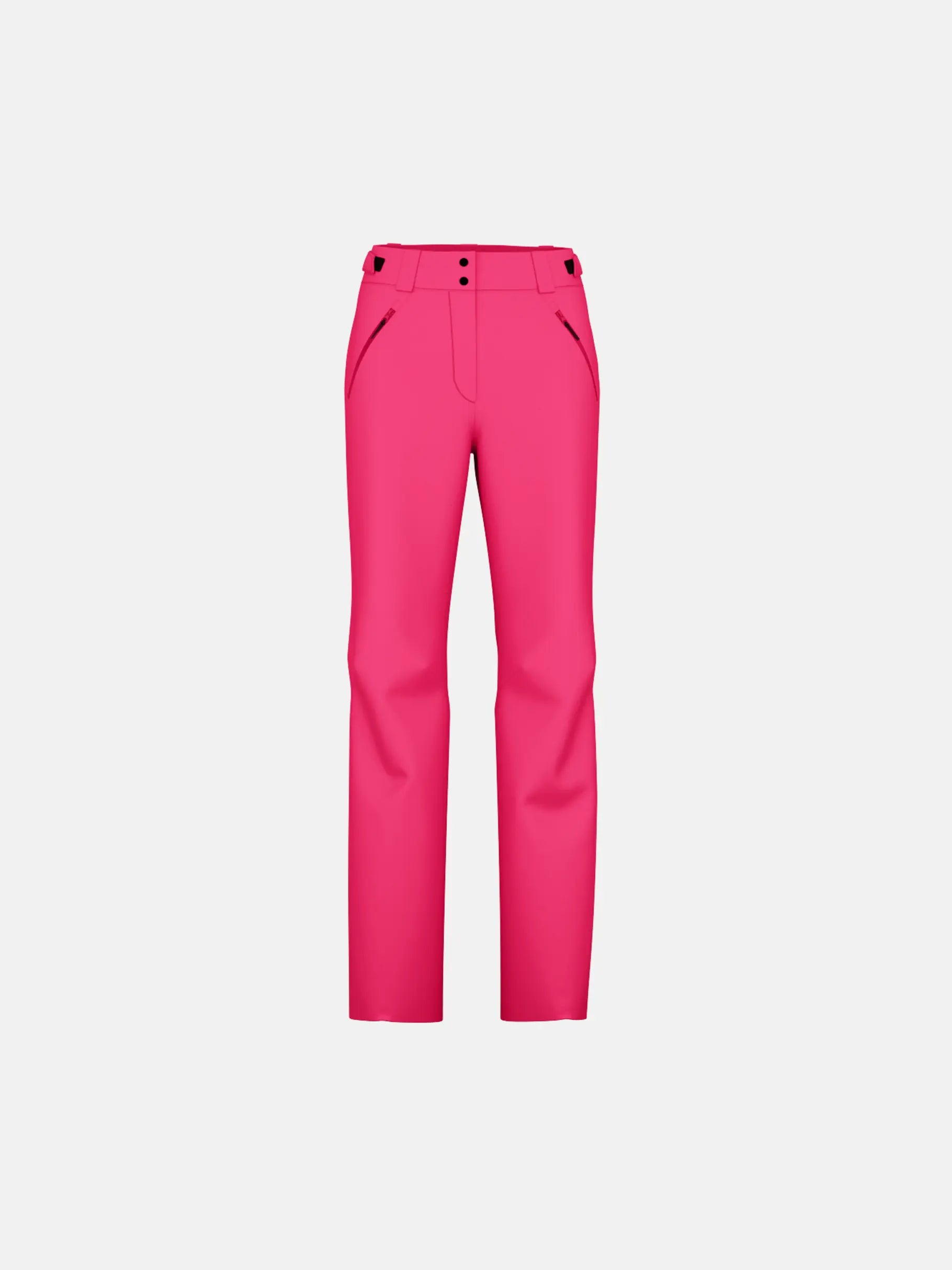 A pair of pink Head Women's Joy Ski Pants that are waterproof, breathable, stretchable, and insulated.