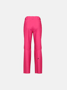 A pair of pink Head Women's Joy Ski Pants that are waterproof, breathable, stretchable, and insulated.
