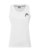 HEAD Women's Pro Tennis Tank Top featuring lightweight performance fabric, moisture management, breathable comfort, and an athletic fit.