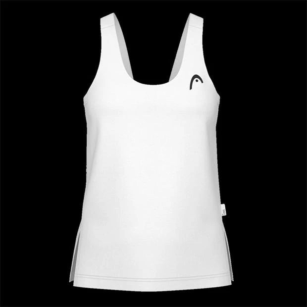 HEAD Women's Spirit Tennis Tank featuring lightweight performance fabric, moisture management, breathable comfort, and an athletic fit.