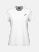 HEAD Women's Tie Break Tennis T-Shirt featuring lightweight performance fabric, moisture management, breathable comfort, and an athletic fit.