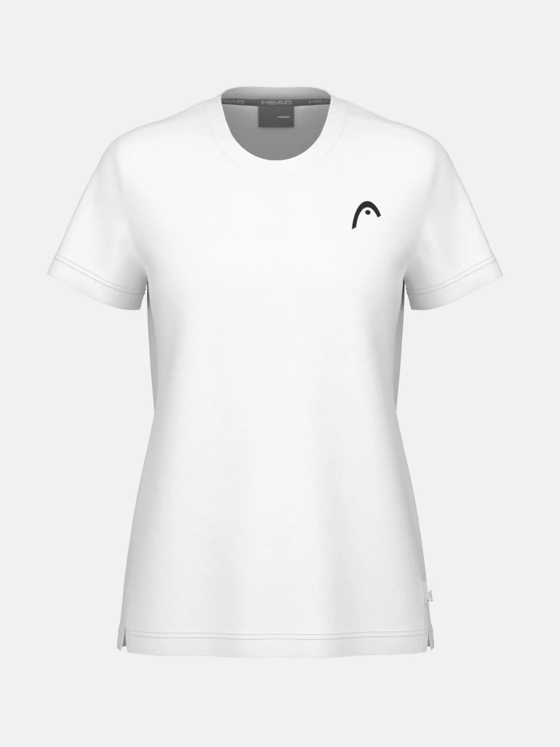 HEAD Women's Tie Break Tennis T-Shirt featuring lightweight performance fabric, moisture management, breathable comfort, and an athletic fit.