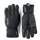 Hestra Army Leather GORE-TEX 5 Finger ski gloves with waterproof membrane, goat leather, G-Loft insulation and long snow-lock cuffs.