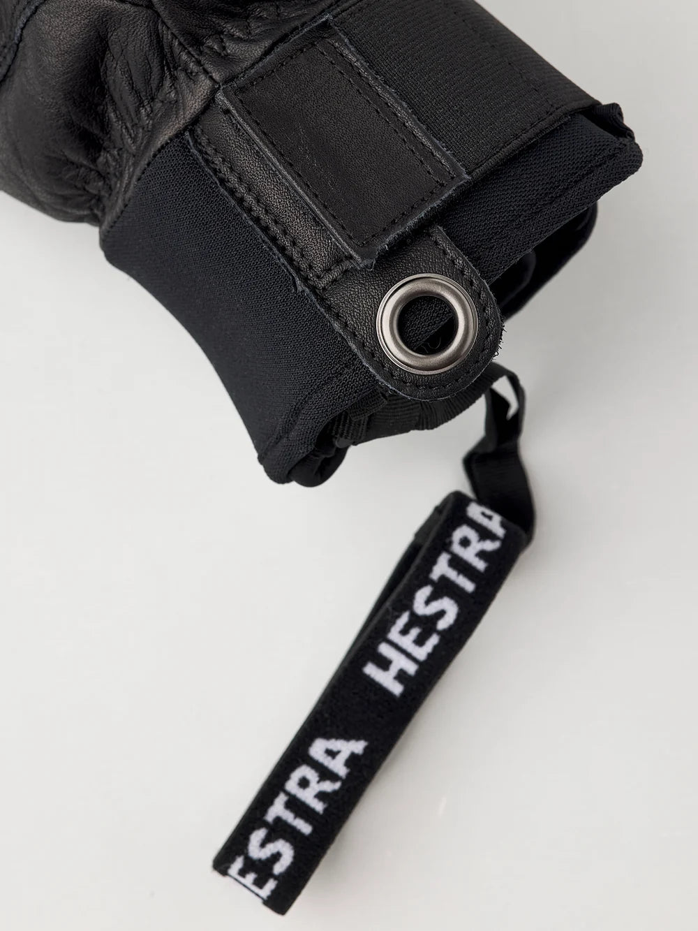 Hestra Fall Line 5 Finger leather ski gloves with G-Loft insulation, removable lining and short neoprene cuffs.