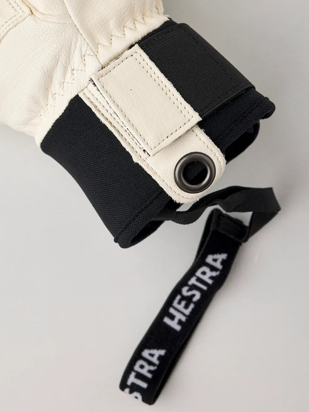 Hestra Fall Line 5 Finger leather ski gloves with G-Loft insulation, removable lining and short neoprene cuffs.