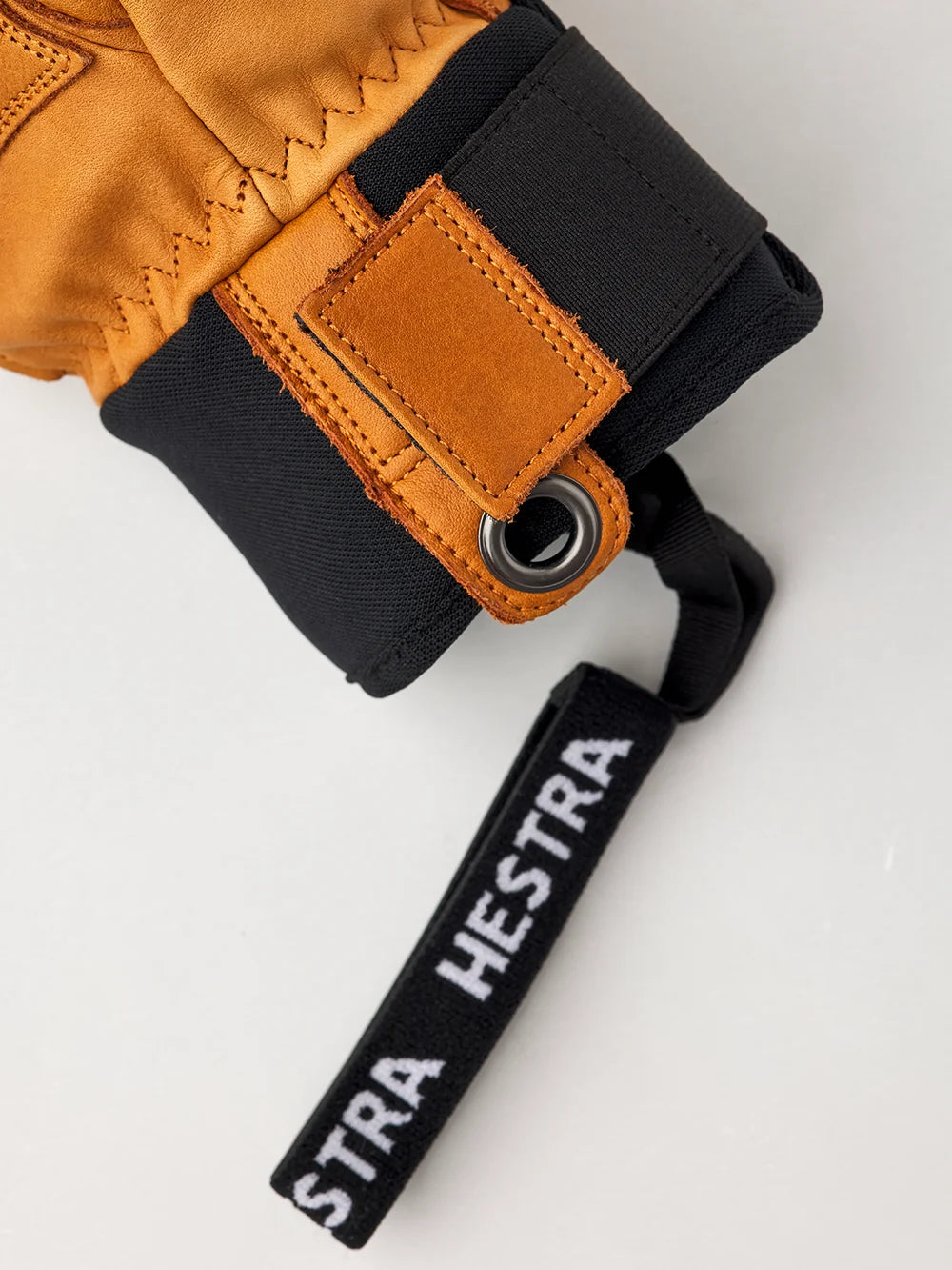Hestra Fall Line Mitt in Cork cowhide leather with G-Loft insulation, removable lining and short neoprene cuff.