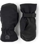 A pair of Hestra Jr Atlas GORE-TEX Mittens that are designed to keep your child's hands warm and dry all day in harsh winter conditions