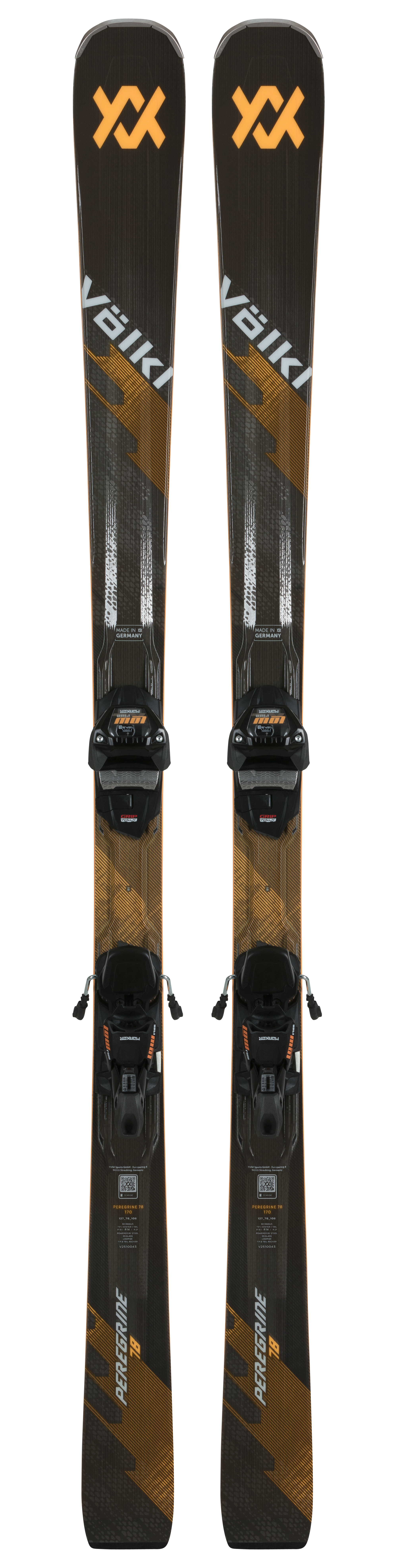 Völkl Peregrine 78 Lowride skis with Marker LR 11 TCX bindings 2026