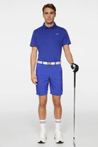 J.Lindeberg Men's Guy golf polo with breathable stretch performance fabric and athletic fit for golf and everyday wear