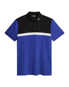 J.Lindeberg Men's Jeff golf polo with breathable stretch performance fabric and athletic fit for golf and everyday wear