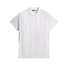 J.Lindeberg Men's Sola golf polo with breathable stretch performance fabric and athletic fit for golf and everyday wear