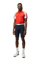 J.Lindeberg Men's Somle golf shorts with breathable stretch performance fabric and athletic fit for golf and everyday wear