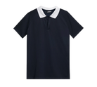 J.Lindeberg Women's Baily Seamless golf polo with breathable stretch performance fabric and seamless construction for golf wear