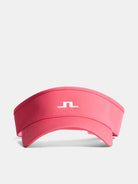 J.Lindeberg Yaden golf visor with lightweight breathable construction, curved brim, and adjustable fit for golf and outdoor activities
