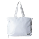 A white JOOLA Everyday Tote Bag with matching white shoulder straps, featuring a small black JOOLA logo patch on the bottom right corner.