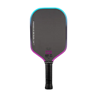 A black, blue, and purple Joola Perseus 3S Dual 14mm Pickleball Paddle.