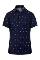 KJUS Boys Golfer golf polo with breathable four-way stretch performance fabric for junior golfers and active youth