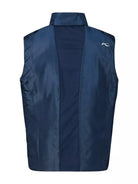KJUS Boy's Radiation Vest featuring lightweight synthetic insulation, stretch side panels, zippered pockets, and a youth-specific fit for skiing and winter wear.