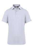 KJUS Boys Self Collar golf polo with breathable four-way stretch performance fabric for junior golfers and active youth