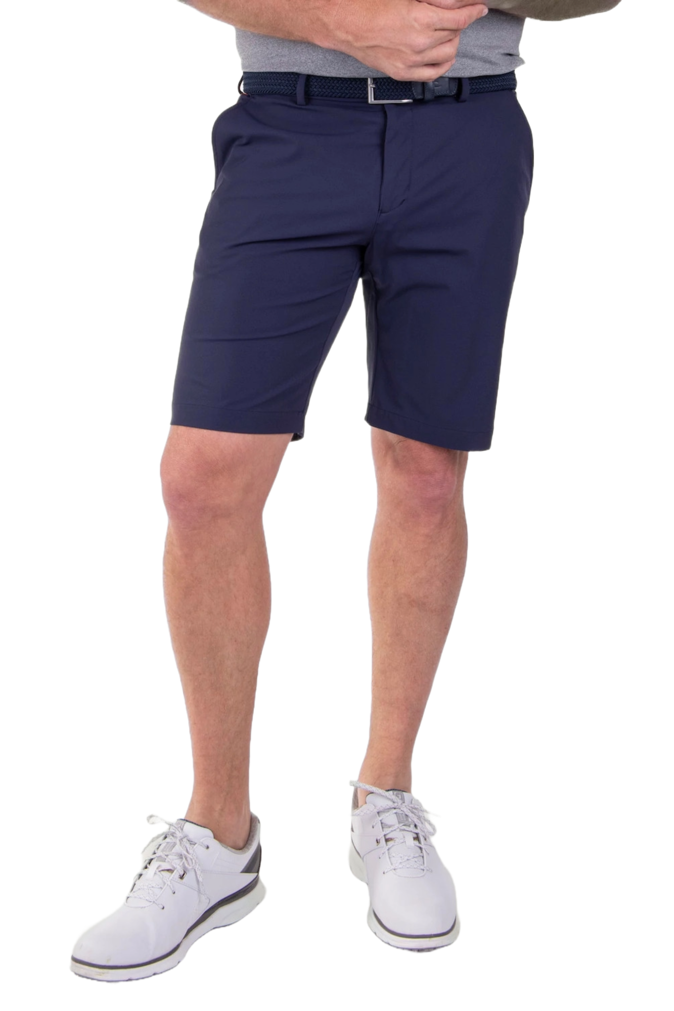 KJUS Men's 10-inch Iver golf shorts with breathable four-way stretch performance fabric and athletic fit for golf and active wear