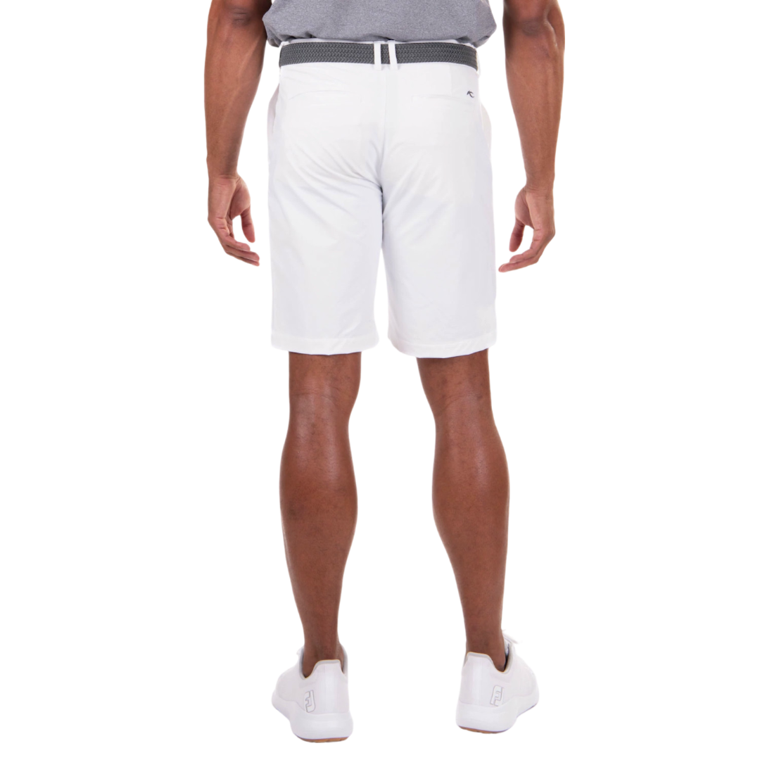 KJUS Men's Ike golf shorts with breathable four-way stretch performance fabric and athletic fit for golf and active wear