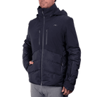 KJUS Men's Pivot Ski Jacket featuring waterproof construction, lightweight insulation, four-way stretch fabric, adjustable hood, and premium alpine performance.