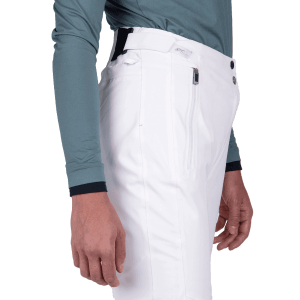 KJUS Women's Formula Ski Pants featuring waterproof construction, lightweight insulation, four-way stretch fabric, articulated knees, and a women's-specific performance fit.