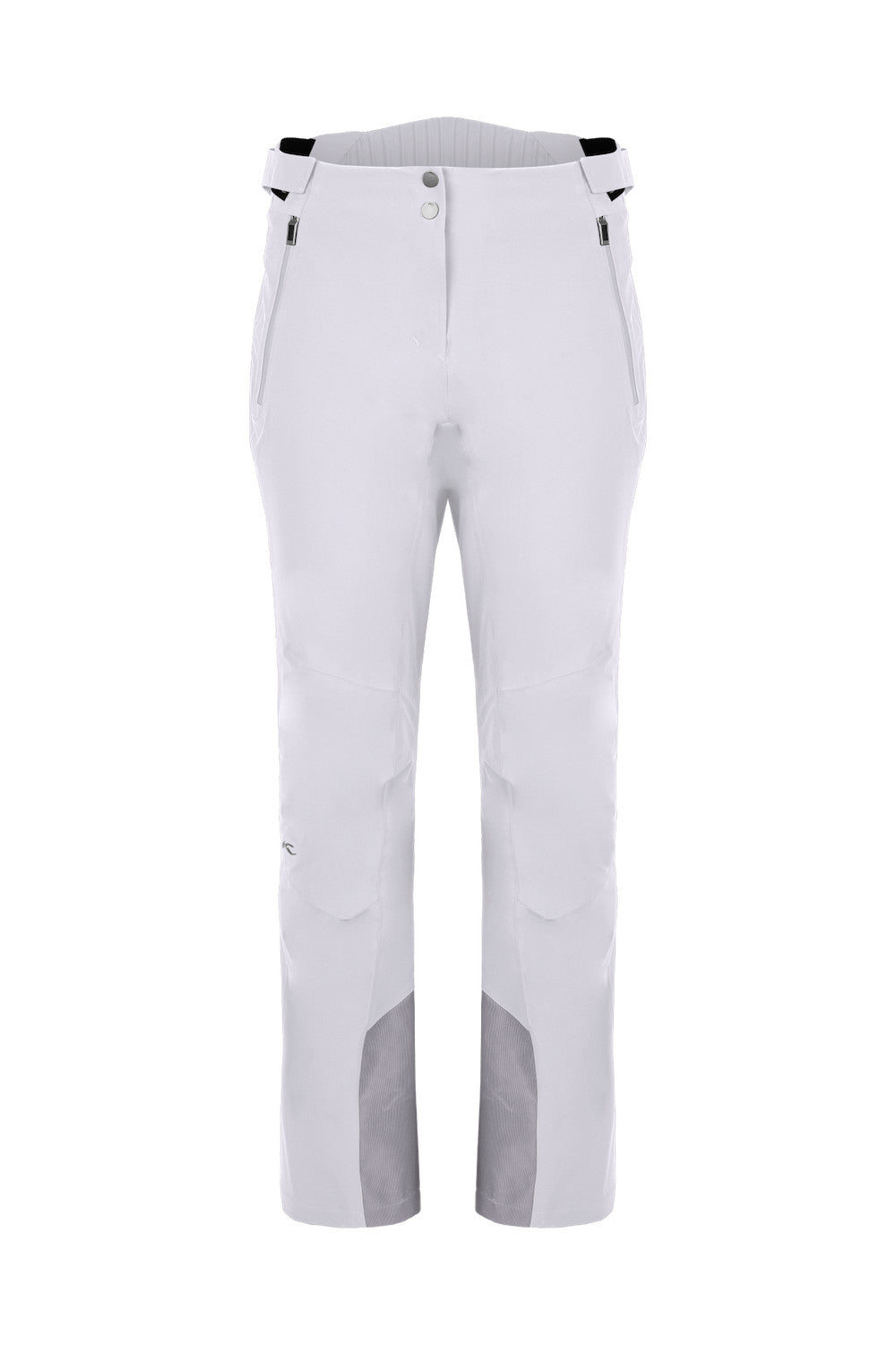 KJUS Women's Formula Ski Pants featuring waterproof construction, lightweight insulation, four-way stretch fabric, articulated knees, and a women's-specific performance fit.