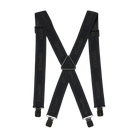 Kombi Wide Suspenders featuring wide adjustable elastic straps, durable metal clips, and secure support for ski pants and winter outerwear.
