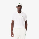 Lacoste Men's Classic Fit L.12.12 golf polo in signature petit piqué fabric with embroidered crocodile logo and timeless styling for golf wear