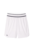 Lacoste Men's Sport x Daniil Medvedev Tennis Shorts featuring lightweight performance fabric, athletic fit, side pockets, and signature collection styling.