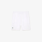 Lacoste Men's Ultralight Tennis Shorts featuring lightweight performance fabric, moisture management, side pockets, and an athletic fit.