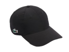 Lacoste Unisex Sport Lightweight Tennis Cap featuring lightweight performance fabric, an adjustable fit, curved brim, and crocodile branding.