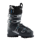 A grey Lange LX 75 W HV ski boot designed for all-mountain use, featuring a wide fit and GripWalk soles.