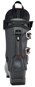Lange Shadow 120 MV Ski Boots 2027 featuring a 120 flex, 100 mm medium-volume fit, Dual Pivot technology, and Suspension Blade construction.